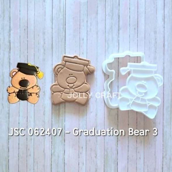 Cookie cutter School GRADUATION BEAR 3