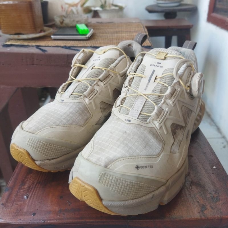 Sepatu outdoor trail running seken brand Eider sz 39