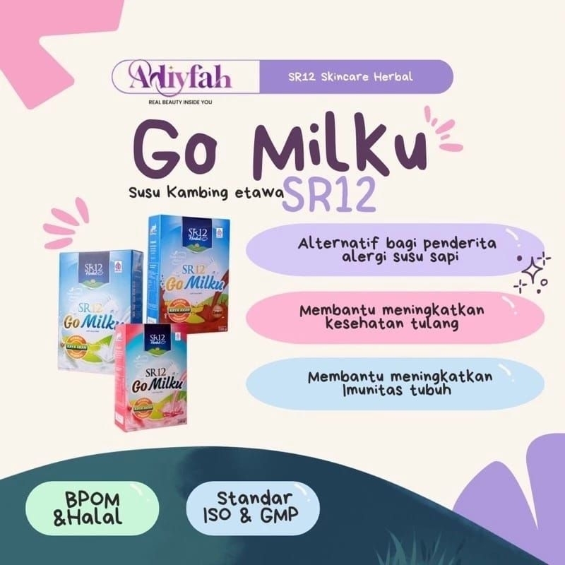 

SR12 Kendari Susu Etawa Premium Gomilku 200gr Bebas Kolesterol dan Gula Tidak Bau Prengus