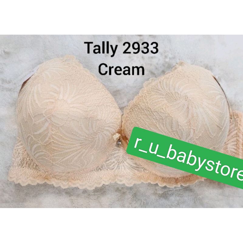 TALLY 2933 bh/Bra busa  pola Push up,Berkawat , cup C Size 40-44