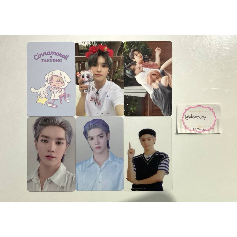 [READY INA] WTS PC PC AAB TAEYONG NCT 127 Dicon photo group Doyoung Jaehyun, SG23 Season Greetings 2