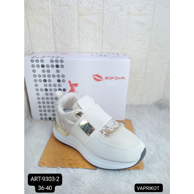 sepatu sneakers wanita import sofiya 9303-2