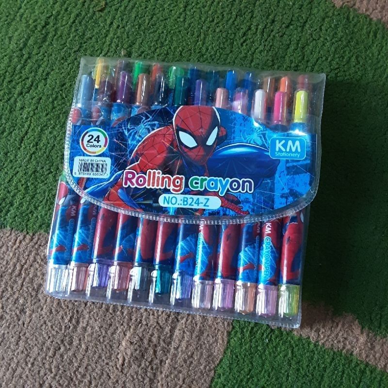 

KRAYON PUTAR PENDEK 24