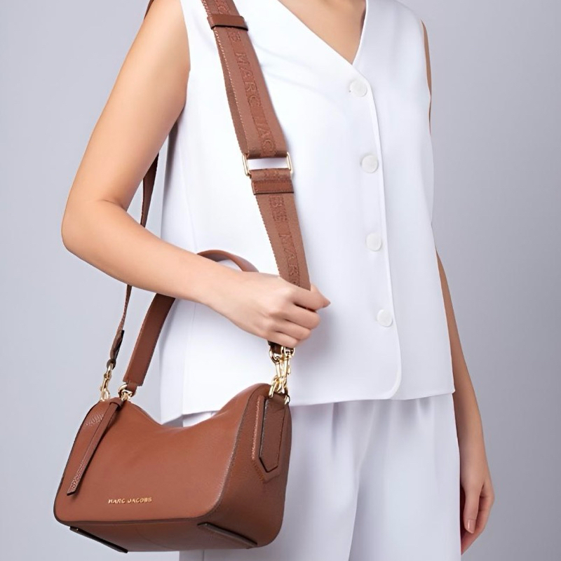 Original Marc Jacobs MJ Drifter Large Hobo Bag / Crossbody Bag in Cowhide Leather