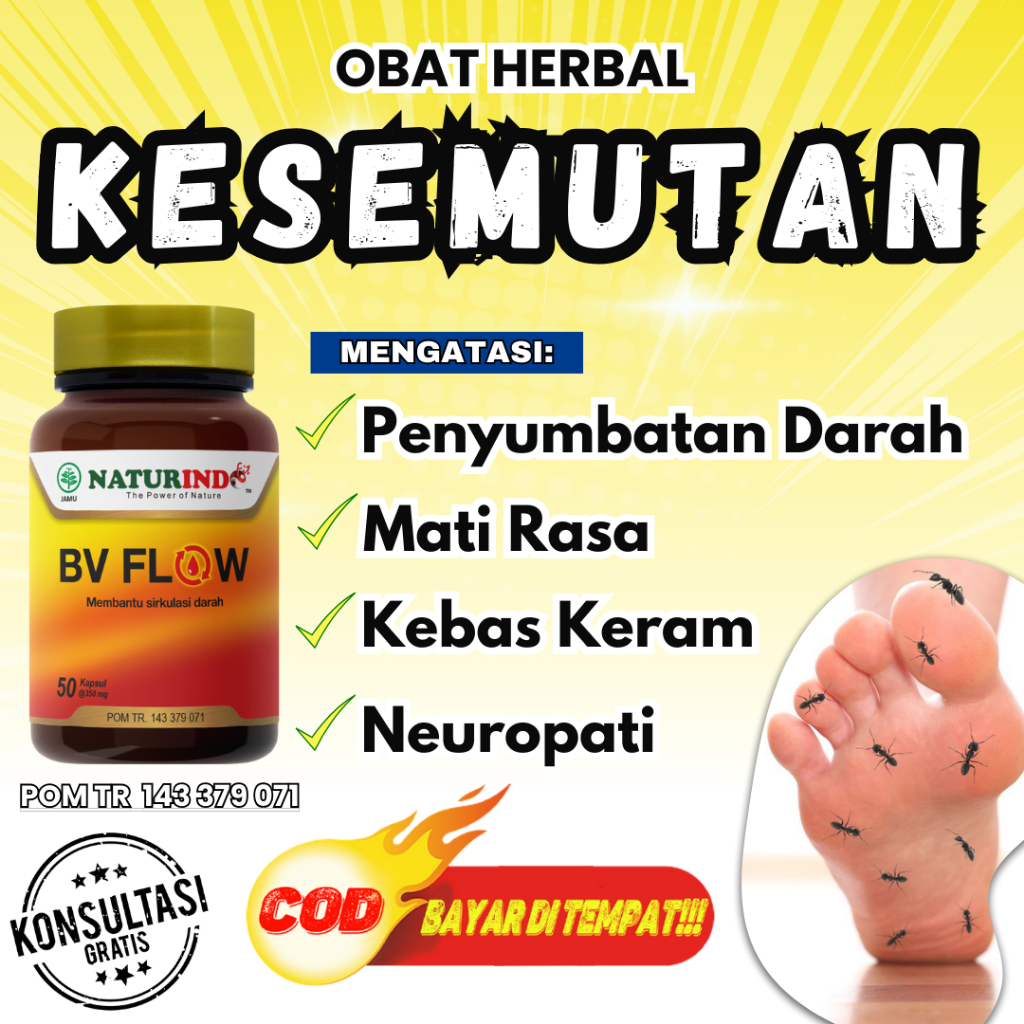 Obat Kesemutan Kebas Tangan Kaki Mati Rasa Baal Keram