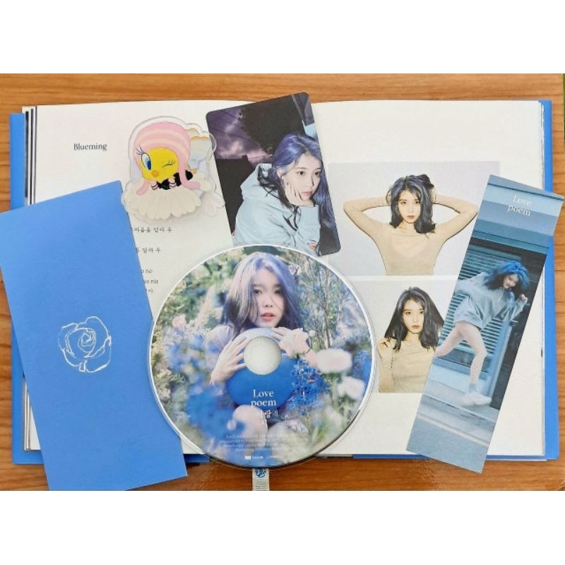 [FREE GRATIS GRIPTOK TWEETY] Ready Official FULLSET IU Love Poem 2019 5th Mini Album
