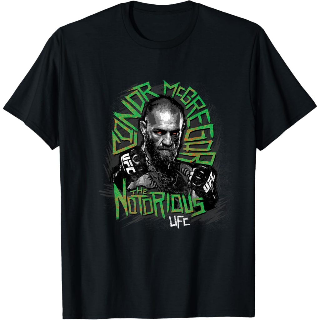 Baju kaos premium 24s Official UFC Conor McGregor Battle T-Shirt