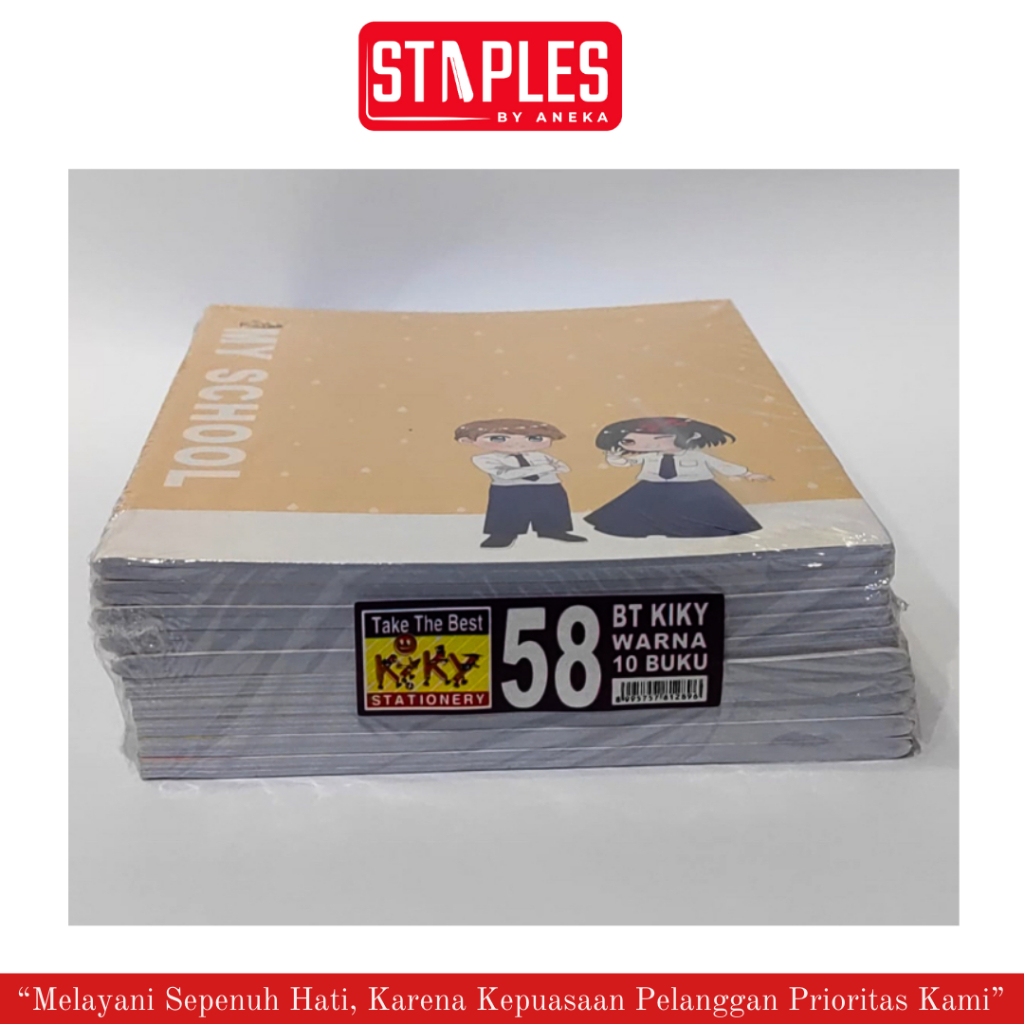 

Buku Tulis Kiky 58 Lembar