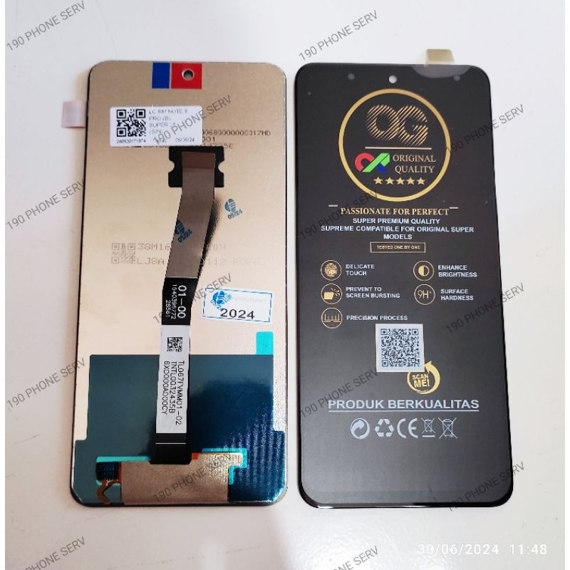 LCD TOUCHSCREEN REDMI NOTE 9 PRO LCD TOUCHSCREEN XIAOMI REDMI NOTE 9S 9 PRO ORIGINAL