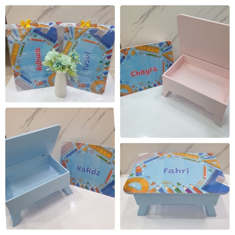 souvenir ulang tahun/souvenir meja lipat kayu/meja kayu custom/souvenir meja belajar anak/souvenir p