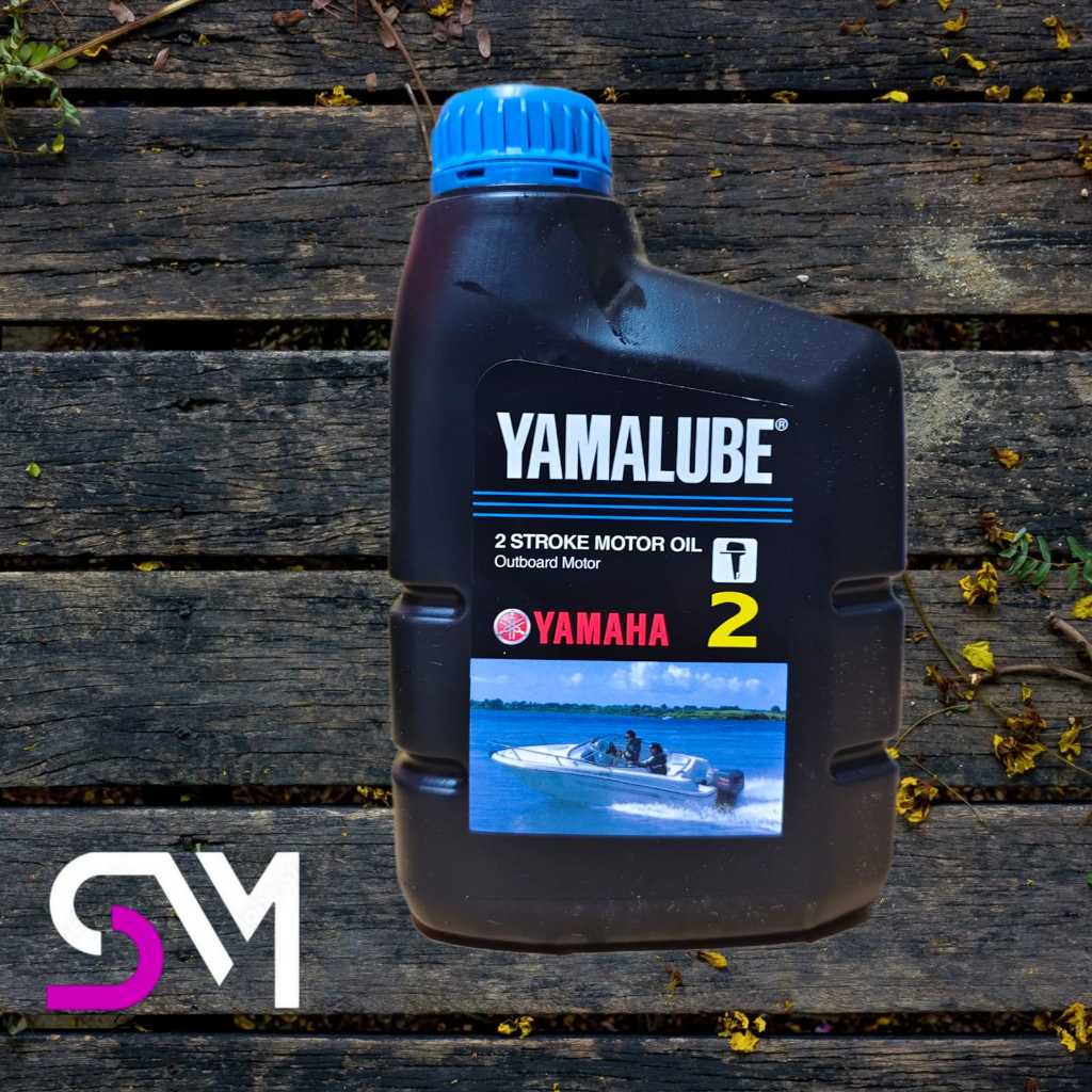 OLI YAMALUBE  2T 1 LITER OLI UNTUK MESIN OUTBOARD KAPAL BOAT PERAHU