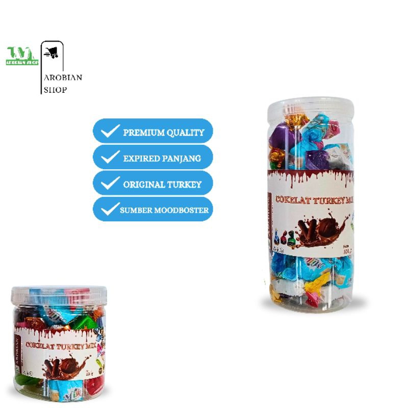 

Coklat Arab Turki Mix Premium Quality Original 100% Oleh Oleh Haji Umroh