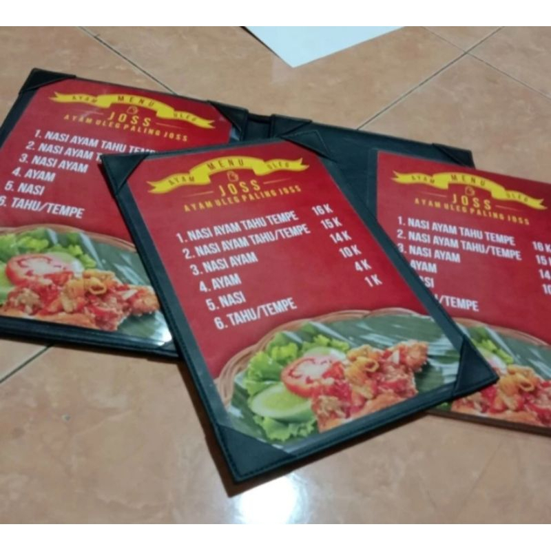 

buku menu model siku a4