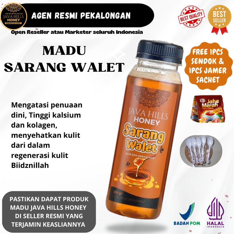 

MADU SARANG WALET JAVAHILLS HONEY UNTUK KULIT SEHAT DAN GLOWING LUAR DALAM 320GR