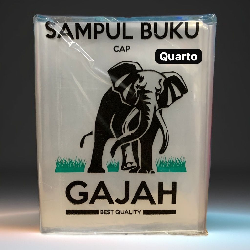 

SLM7 sampul plastik buku quarto champion cap gajah isi 100 lembar