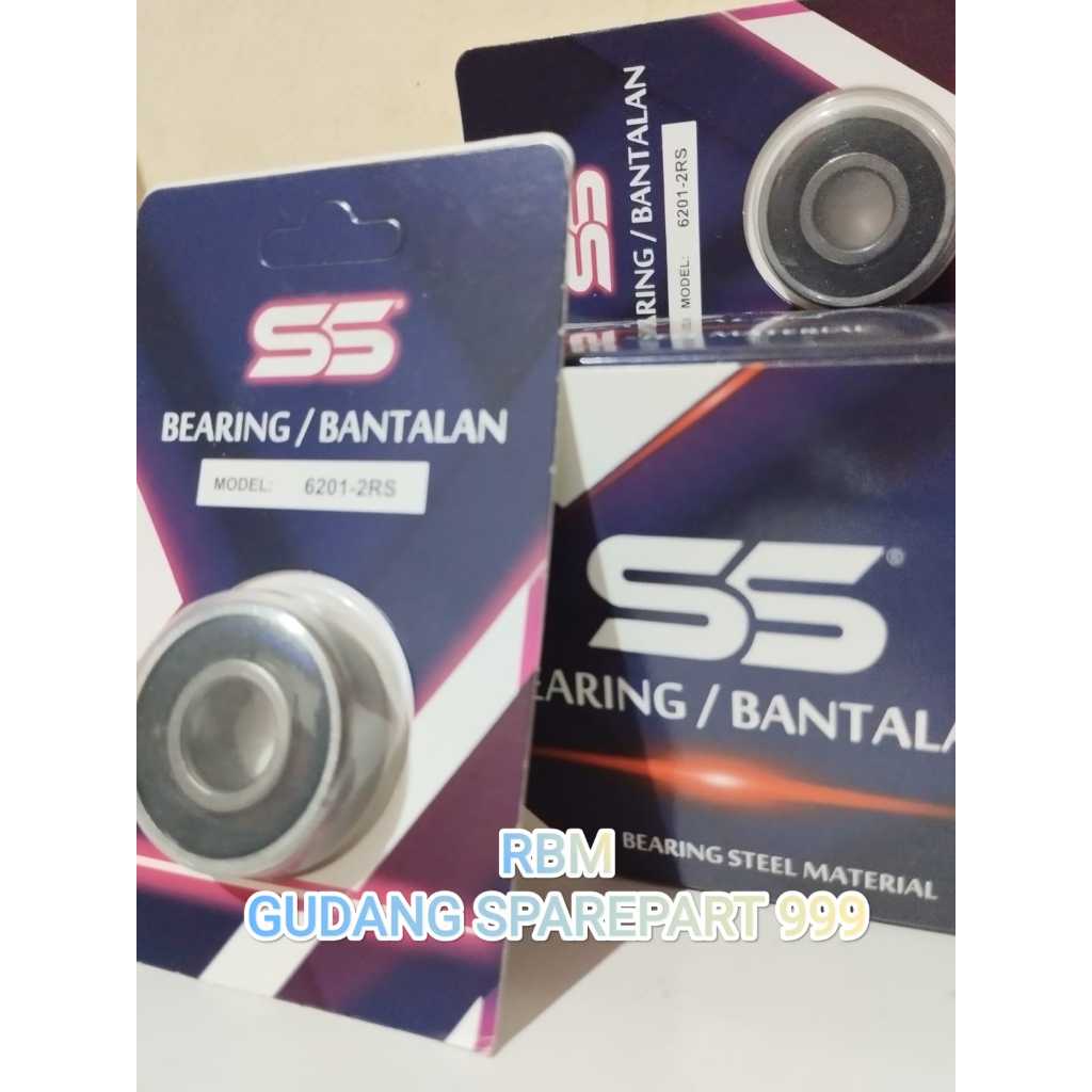 BEARING 6201 - 2RS ORIGINAL SS / BAHT / MONERO