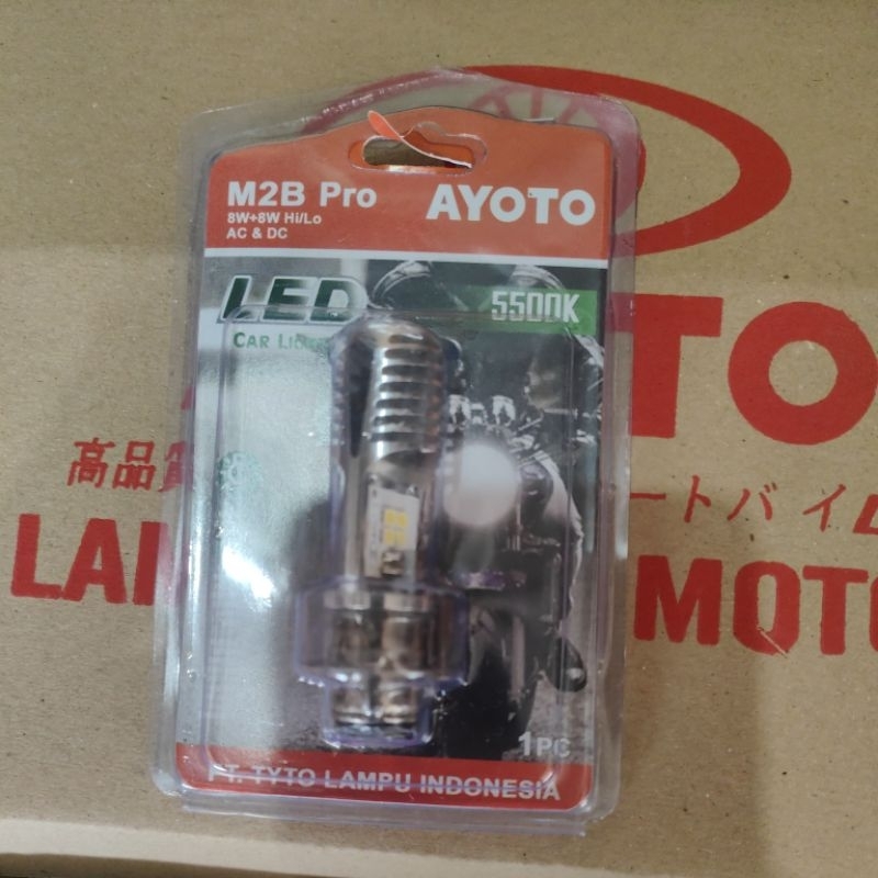 bohlam depan bebk, matic kaki 1 ayoto type m2b pro