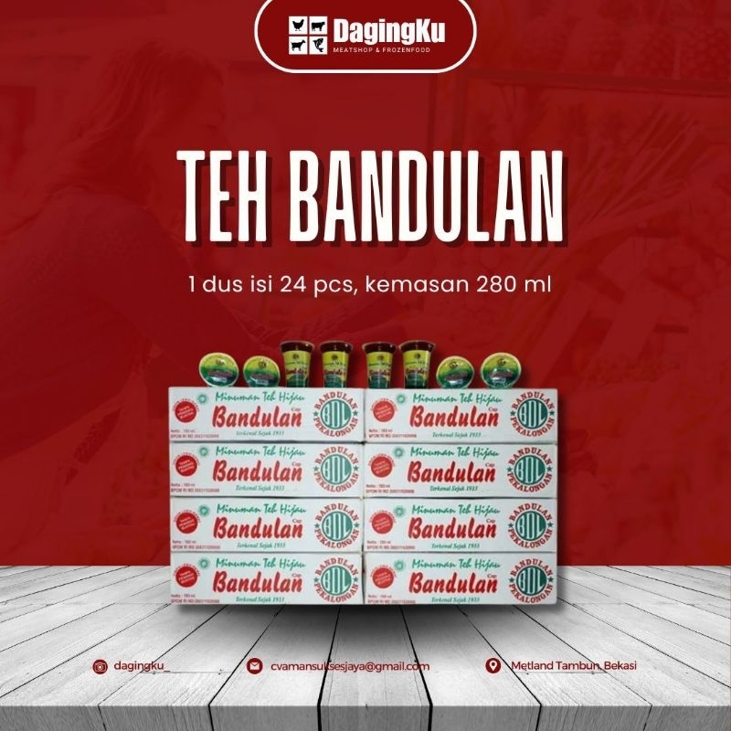 

Teh Bandulan Minuman Teh wangi Melati 24x180Ml pekalongan