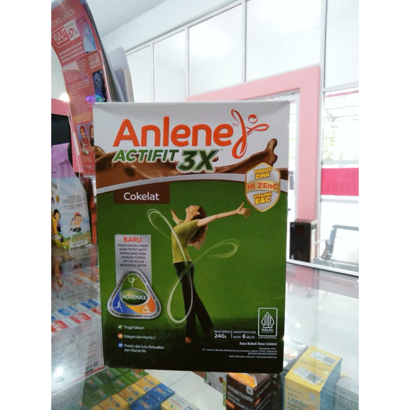 

Anlene Actifit 3x Coklat 250 gram