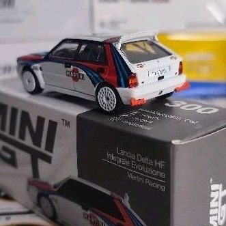 Diecast MiniGT Lancia Delta Rally Martini Polos - BNOB