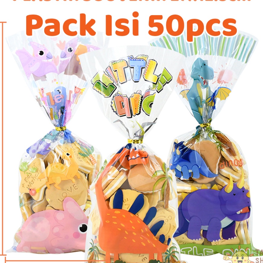 

FG2 TAIYO Plastik Souvenir Pack 5 Pcs 27x125 cm Bingkisan Goodie Bag Hampers Kemasan Snack Hadiah Ulang Tahun