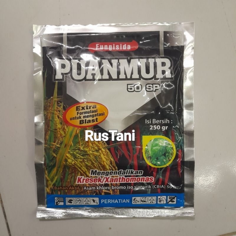Bakterisida PUANMUR 50SP kemasan 250Gr