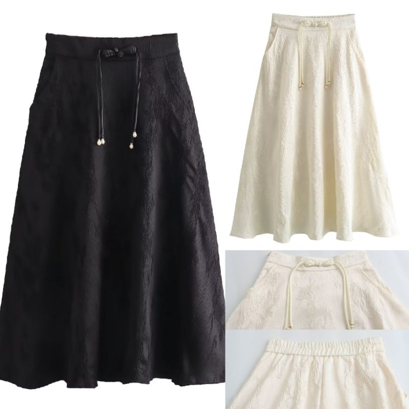 Midi Skirt Satin 75265