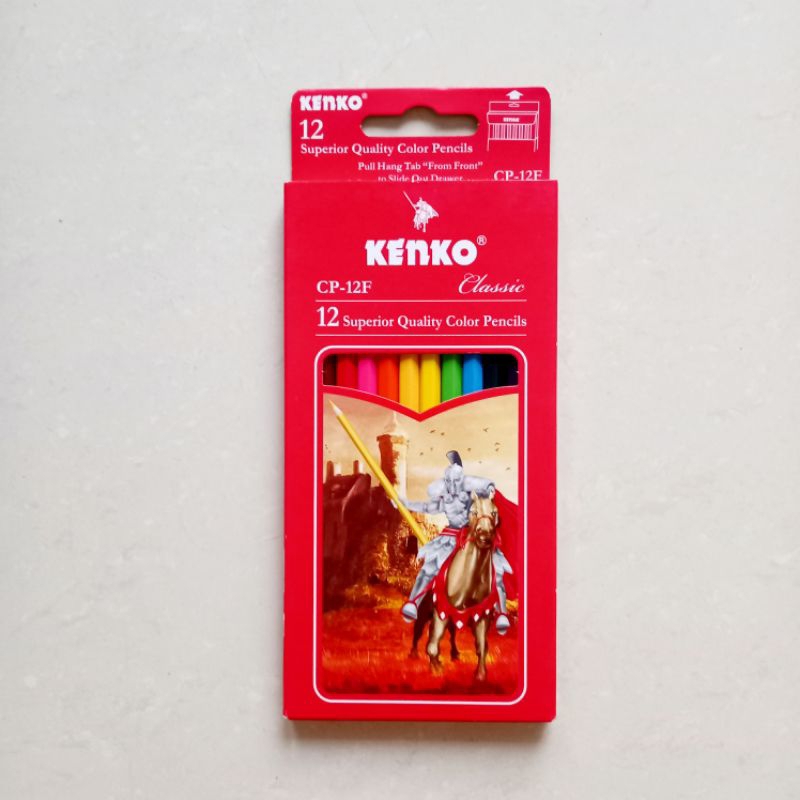 

[ MURAH ] Pensil Warna Color Pencil 12 Warna Kenko CP-12F Panjang