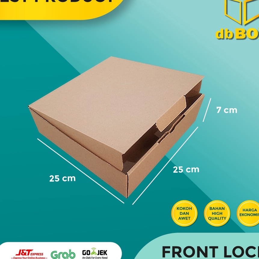 

Hemat 1pcs Kardus 25x25x7 cmDie Cut untuk kotak baju Aksesoris dll