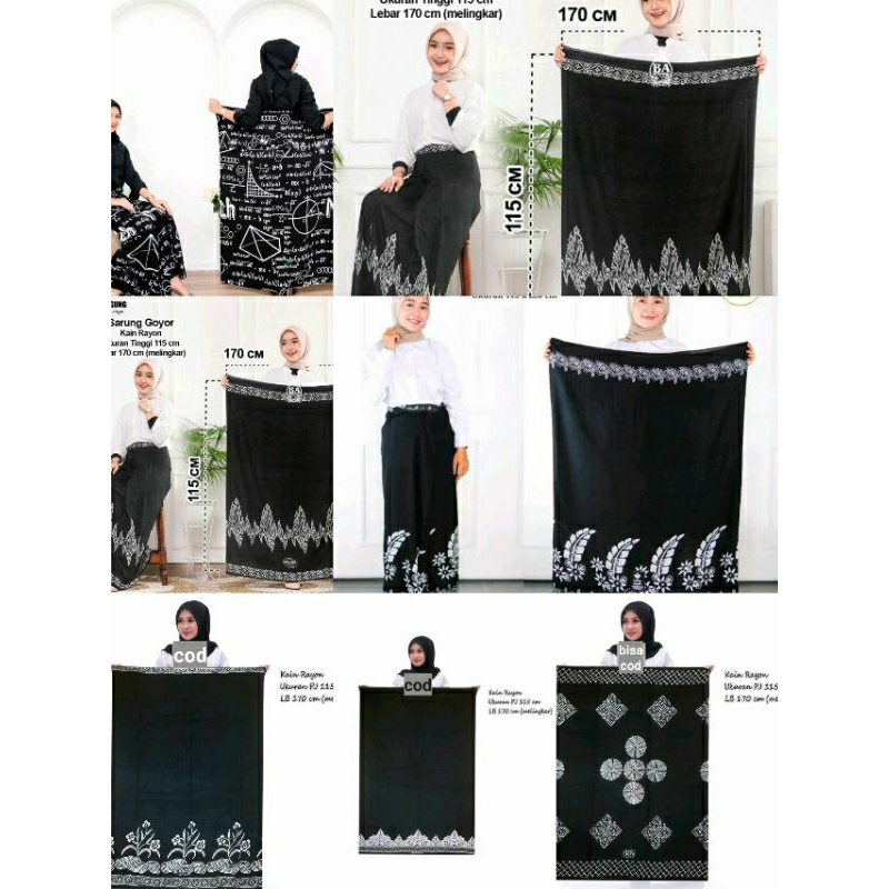 ALL SARUNG BATIK GUS IQDAM MONOCROM RAYON GUNUNGAN NU SARUNG DEWASA PUTIH KAWONG BECAK GUNUNGAN ONTH