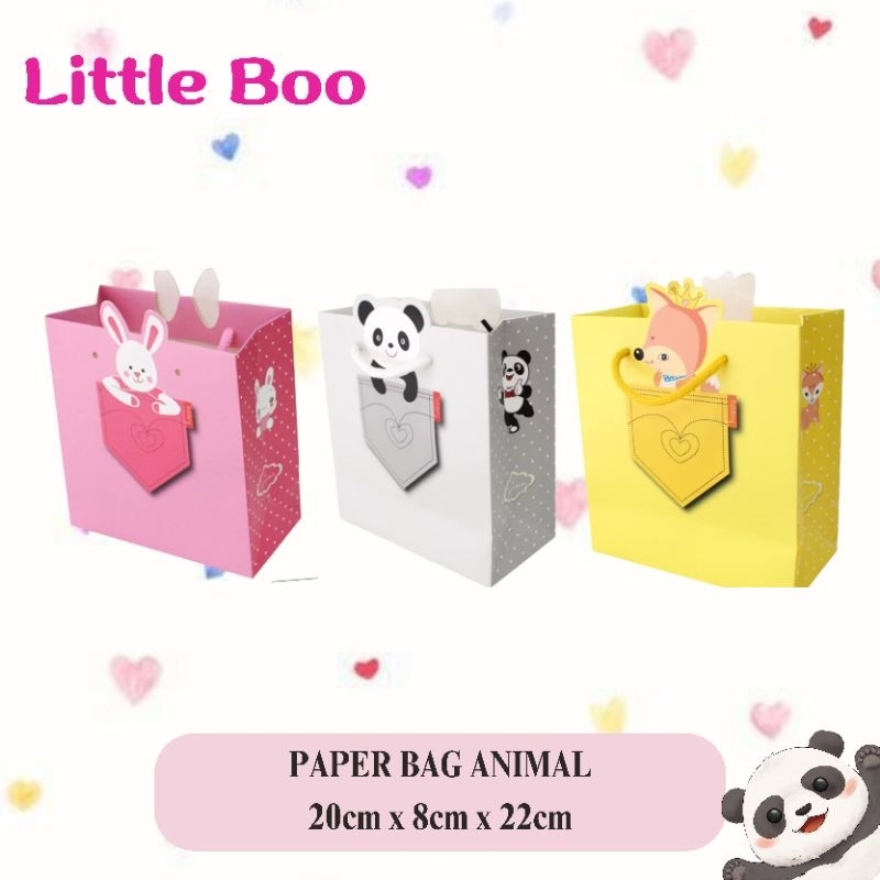 

Paper Bag Motif Animal / Kantong kertas motif hewan