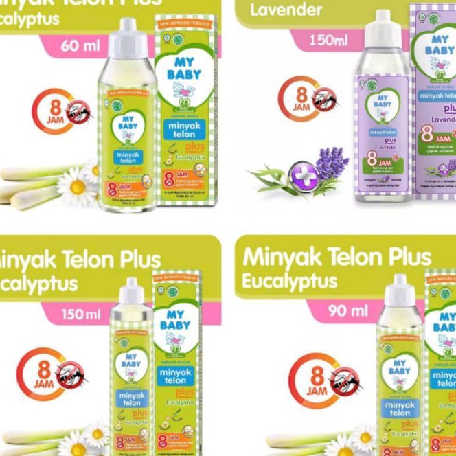 

Terbaik My Baby Telon Lang Minyak Telon Plus Eucalyptus Lavender