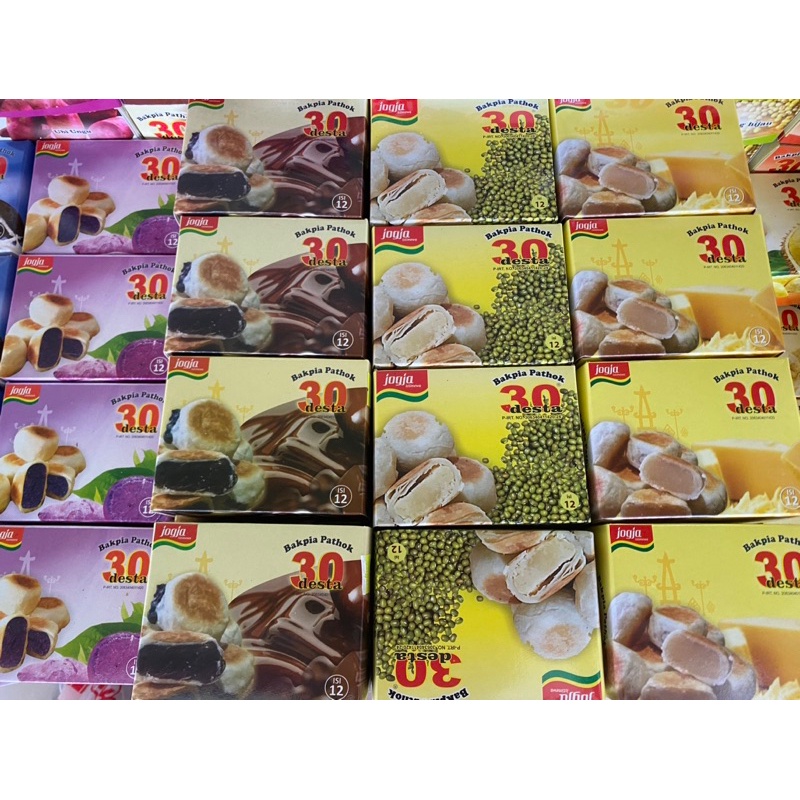 

SPESIAL BAKPIA PATHOK KERING JOGJA ANEKA RASA ISI 12 BIJI BAKPIA PATHOK 3 DESTA