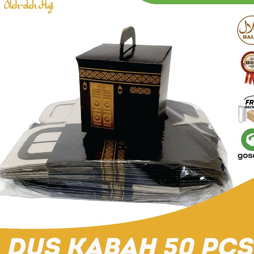 

Beli box kosong kabah oleh oleh haji dan umroh paker per 5 pcs