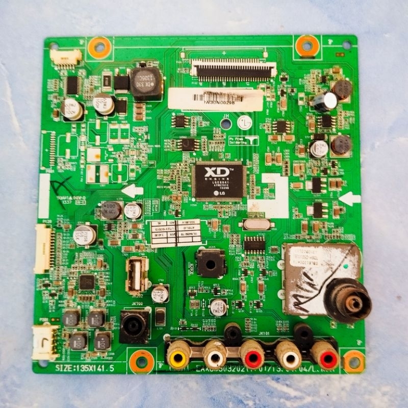 mainboard ori mobo mb tv LG 19LN4050 | 19LN4050-TB original normal cabutan
