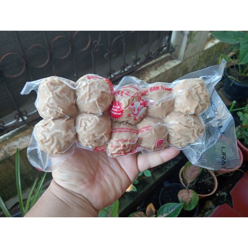 

Kirana Bakso Besar Isi Urat (isi 10pcs) Kemasan 630gram