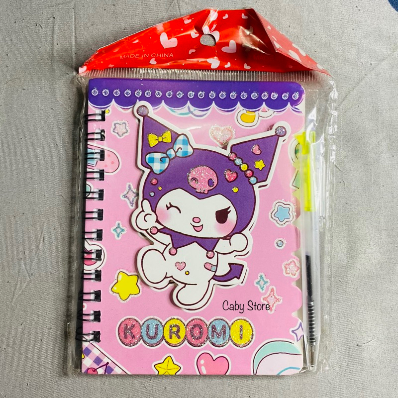 

Buku + Pulpen Mini Karakter Sanrio