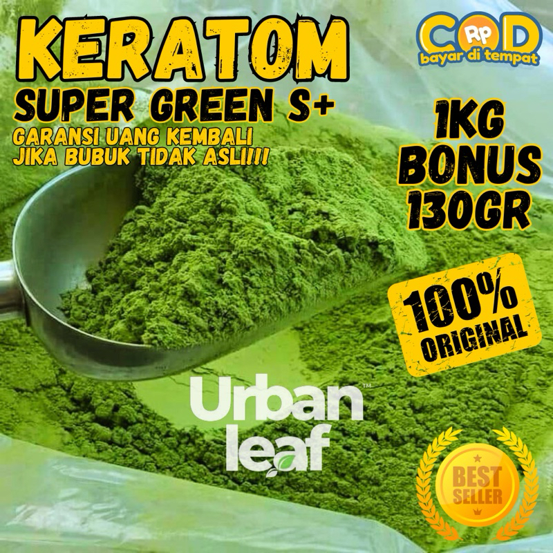 

URBAN LEAF (GRATIS 130 GRAM)BUBUK DAUN PU®IIK BUBUK K€®ATOM KALIMANTAN NO 1
