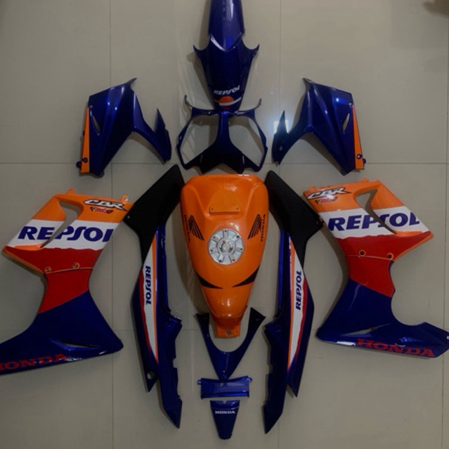 Bodi Set Honda CBR 150R Old Thailand Livery Repsol Tahun 2004
