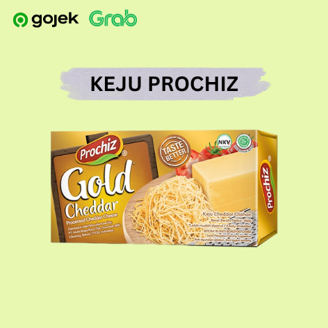 

Prochiz Keju Cheddar Gold 160g/Keju Prochiz