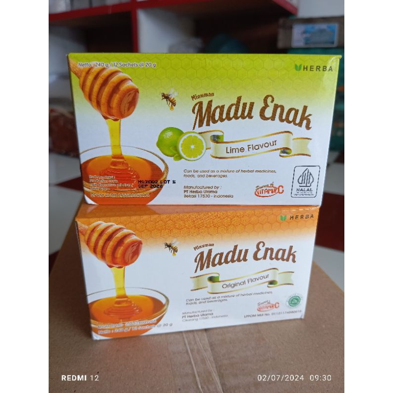 

Herba Madu Enak 12sachet x 20gr
