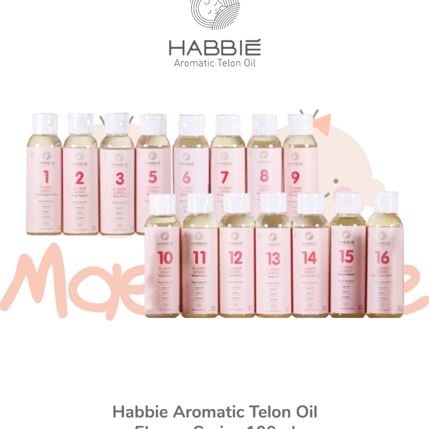 

Terbatas Habbie Aromatic Telon Oil Flower Series Minyak Telon Bayi Aroma Bunga 1ml