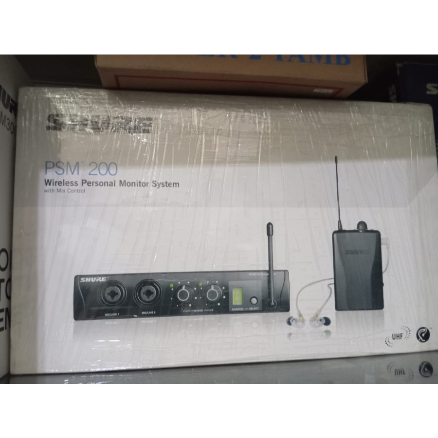 EAR MONITOR SHURE PSM200 EP2TR215CL-H2
