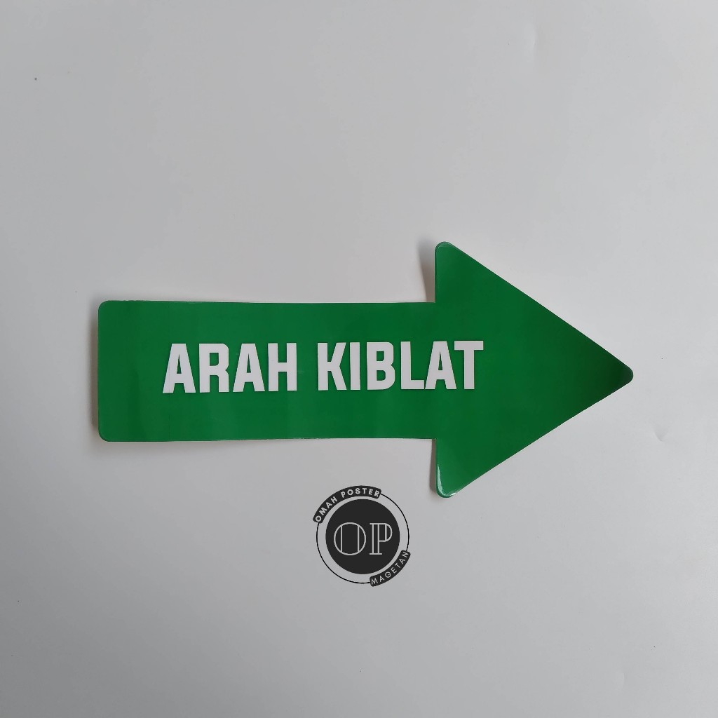 

Stiker Arah Kiblat - Petunjuk Arah Kiblat
