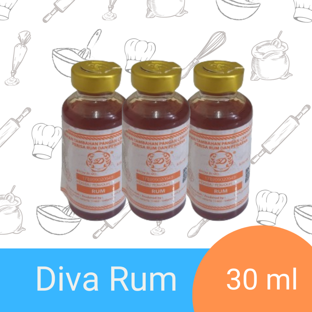 

[SALE] Diva Rhum Flavour/ Essence 30ml