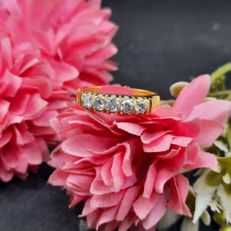 cincin emas berlian banjar