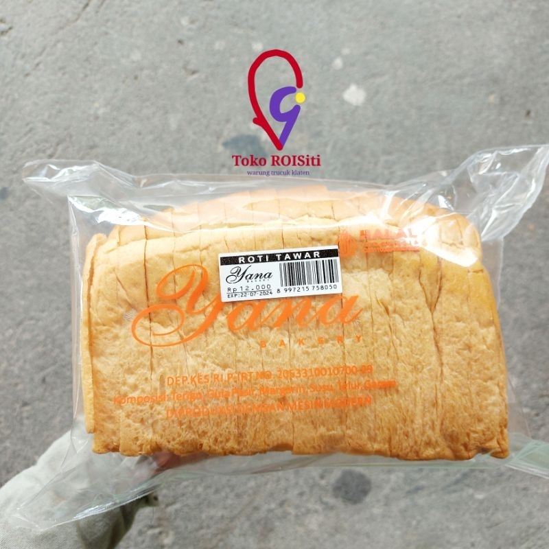 

roti tawar yana 16 potong