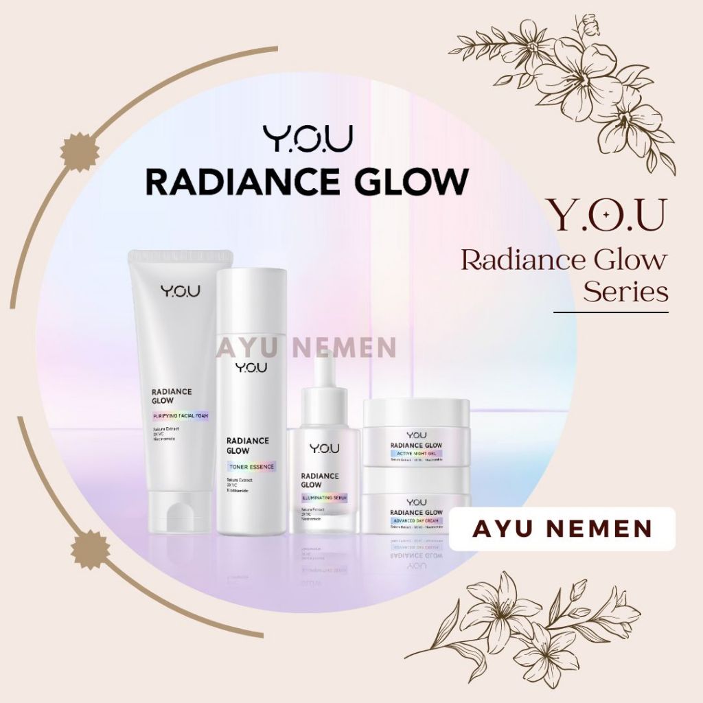 YOU Radiance Glow Series - YOU Radiance Glow Serum | Purifying Facial Foam