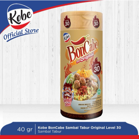 

Kobe Boncabe Sambal Tabur Botol Level 30 Cabe Tabur Bubuk