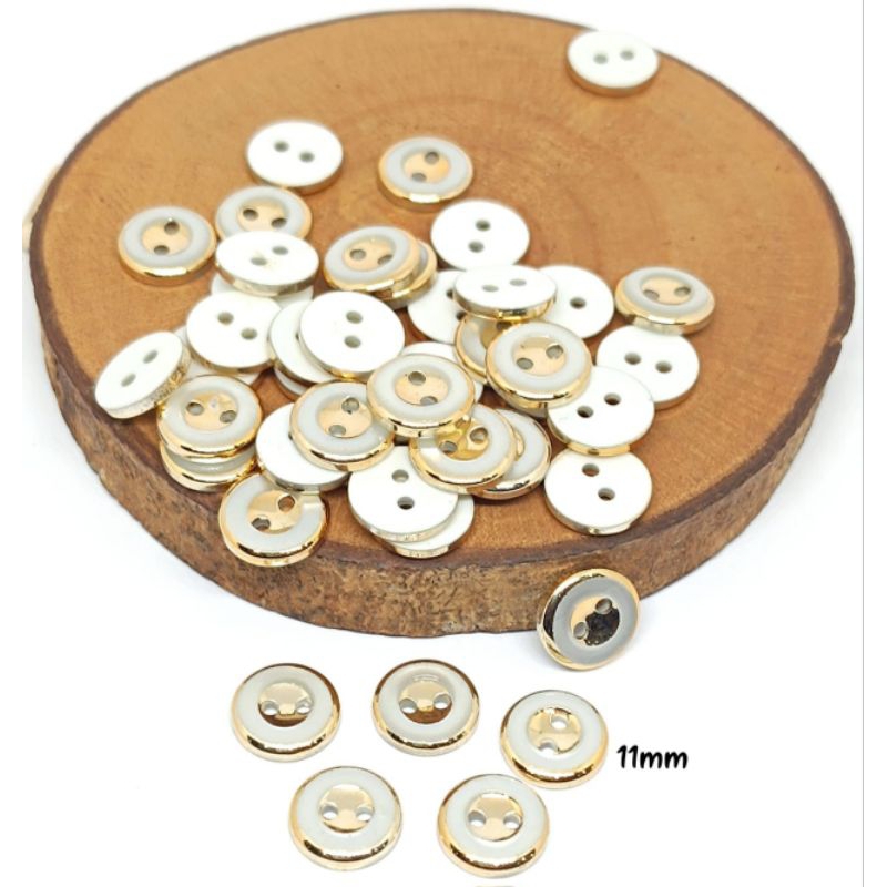 12 PCS KANCING KEMEJA BAJU WANITA LUBANG 2